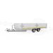 Opzetborden set 30cm (extra hoogte) bovenscharnierend 456x200, voor Eduard plateauwagen of multitransporter