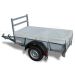 Vlakzeil compleet, voor Twins Trailers bakwagen 225x132, grijs, ongemonteerd