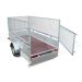 Loofrekken 225x132 (lxb bak) 75cm hoog, voor Twins Trailers bakwagen