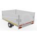 Opzetborden set 40cm (extra hoogte) bovenscharnierend 260x180, voor Eduard plateauwagen of multitransporter