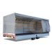 Huifdoek 506x200x160cm 5020-Z-SFZ-16-7500 ten behoeve van huif met schuifzeil voor Eduard plateauwagen of multitransporter met een laadbak van 506x200cm. Hoogte 160cm gemeten vanaf de laadvloer. Kleur van het huifdoek is 7500 grijs.