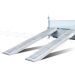 Set van twee aluminium oprijplaten 265cm lang draagvermogen 2800kg voor de Humbaur HTK driezijdige kipper