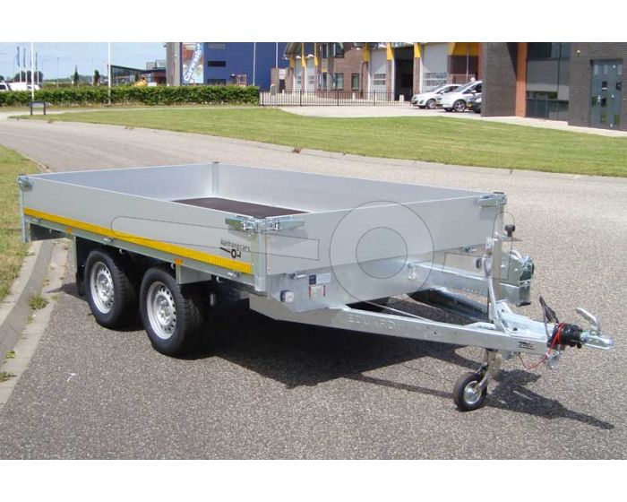 Eduard tandemas multitransporter 310x160cm met 40cm borden 250kg lvh 72cm