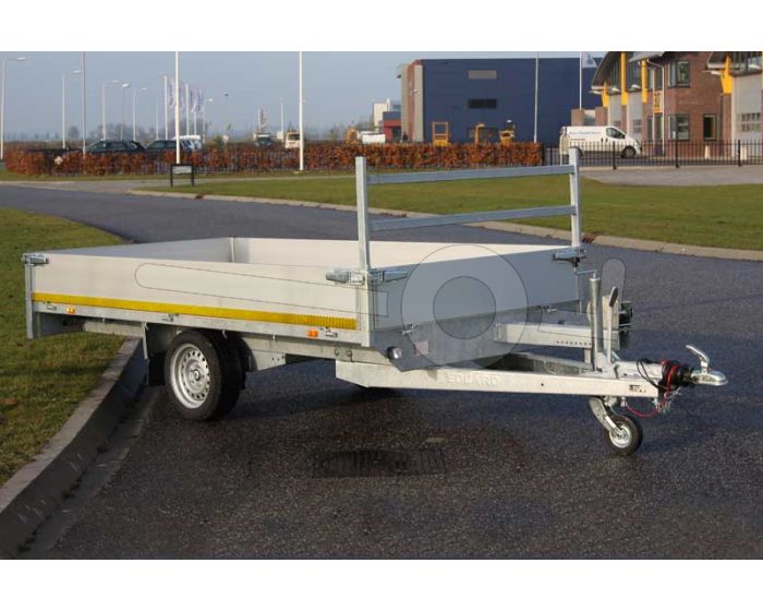 Eduard enkelas multitransporter 330x180cm 1500kg laadvloerhoogte 56cm