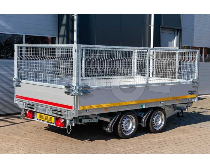 Loofrekken voor Eduard kipper, plateauwagen of multitransporter met een laadbak van 310 x 180 cm.