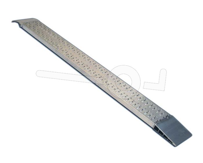 Aluminium oprijplaat Metalmec M040B2/40 400x22cm maximum draagvermogen 179kg