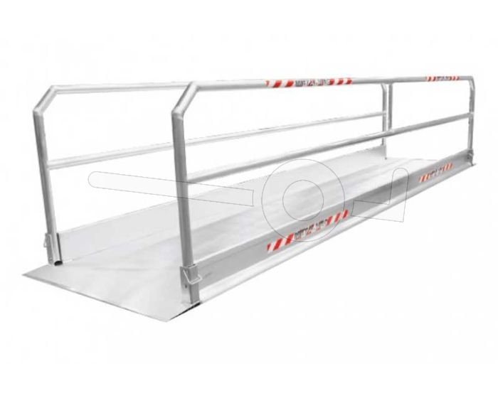 Aluminium rijbrug Metalmec MP16/10 166x112cm