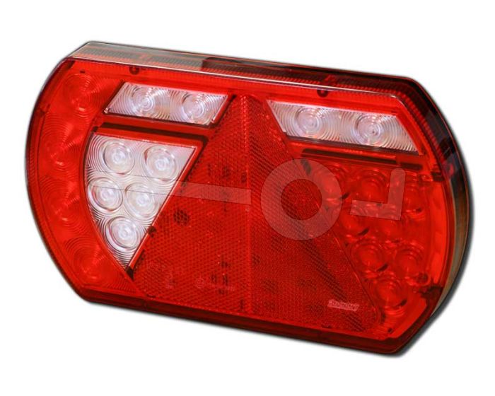 LED achterlicht 12V aanhangwagen links