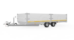 Opzetborden set 40cm (extra hoogte), bakmaat 506x220, voor Eduard plateauwagen of multitransporter