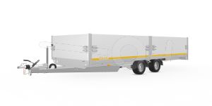 Opzetborden set 40cm (extra hoogte) bovenscharnierend 506x220,voor Eduard plateauwagen of multitransporter