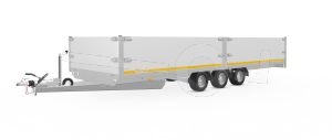 Opzetborden set 40cm (extra hoogte), bakmaat 606x200, voor Eduard plateauwagen of multitransporter