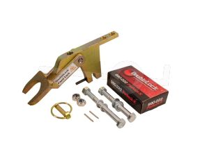 DoubleLock A60 disselslot voor ongeremde aanhangers.  SCM goedgekeurd.