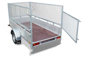 Loofrekken 257x132 (lxb bak) 75cm hoog, voor Twins Trailers bakwagen