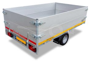 30cm opzetborden voor Eduard plateauwagen 200x145cm
