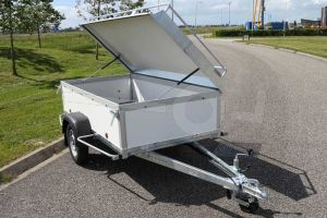 Verhuur bagagewagen, bakafmeting 200x132x60 (lxbxh), extra dag