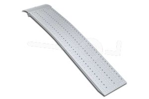 Gebogen aluminium oprijplaat M030B3BHS/25 250x30cm