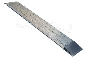 Aluminium oprijplaat Metalmec M030B3/40 400x32cm maximum draagvermogen 167kg