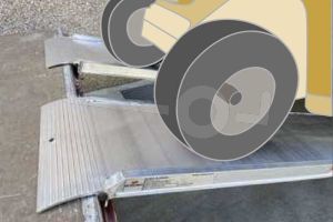 Oprijplaat MPCL065/40 400x50 cm draagvermogen 330 kg