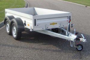 Humbaur HA 253015 tandemas aluminium bakwagen 303x150cm 2500kg