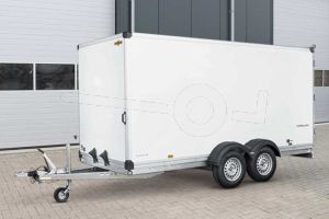 Humbaur HK 303718-20PF30 gesloten tandemas aanhangwagen PurFerro 368x173x188cm bruto laadvermogen 3000kg