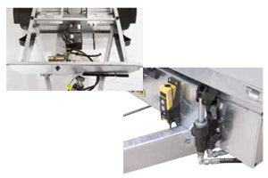 Optionele elektrische pomp voor handmatig bediende Humbaur kipper HUK 202715 en 272715