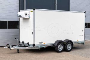 Humbaur koelaanhangwagen HGK Deluxe 253718-21PF60 met Govi koelaggregaat, tandemas, 363x167x196cm, bruto 2500kg