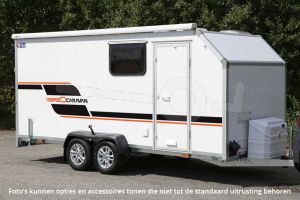 Blyss kampeertrailer Speedcaravan 510T, 1-persoons, 500x200x200cm (lxbxh), Bruto 2700kg
