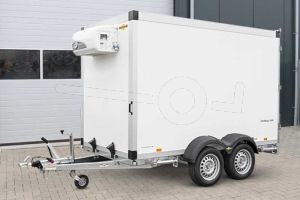 Humbaur koelaanhangwagen HGK  Deluxe 253218-21PF60 met Govi koelaggregaat, tandemas, 313x167x196cm, bruto 2500kg