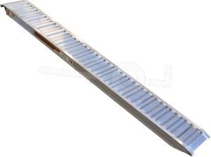 Oprijplaat per stuk ,aluminium 240x30x7.5cm (lxbxh), max.draagvermogen 1500kg 