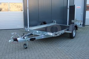 Transporter voor kleine voertuigen Martz Unilader C330 1.3t, kantelbaar, laadvloer 330x184cm, Bruto 1300kg ( 977kg netto), Enkelas geremd, Banden 165/R13C