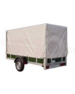 Complete huif van 150 cm hoog voor een Twins Trailers aanhangwagen 225 x 132 cm