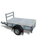 Vlakzeil compleet 220x130cm voor VDM bakwagen, kleur grijs, Ongemonteerd.