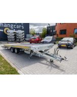 Eduard kantelbare autoambulance 506x200cm 3000kg laadvloerhoogte 63cm met gekantelde laadbak