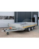 Eduard multitransporter 4020-4-PMB30-350-63 406x200cm 3500kg laadvloerhoogte 63cm met kabellier op liersteun