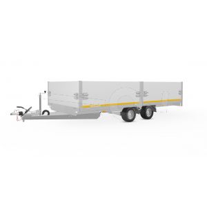 Opzetborden set 40cm (extra hoogte) bovenscharnierend 456x200, voor Eduard plateauwagen of multitransporter