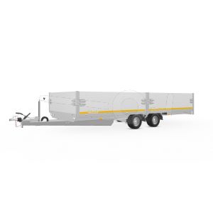 Opzetborden set 30cm (extra hoogte) bovenscharnierend 506x220,voor Eduard plateauwagen of multitransporter