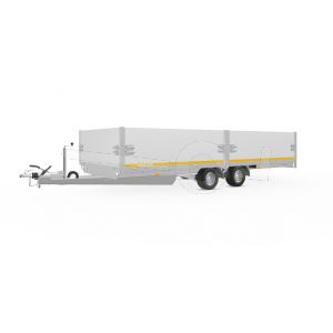 Opzetborden set 40cm (extra hoogte) bovenscharnierend 556x200, voor Eduard plateauwagen of multitransporter