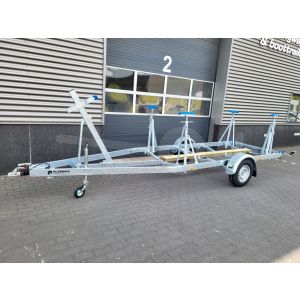 Zeilboottrailer Vlemmix, 630x220cm (lxb), bruto 1350kg (netto 1020kg), enkelas geremd