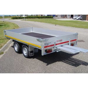 Eduard Trailer multitransporter met lier en oprijplaten 310x160cm 750kg ongeremd