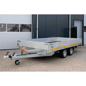 Eduard multitransporter 4020-4-PMB30-350-63 406x200cm 3500kg laadvloerhoogte 63cm met kabellier op liersteun