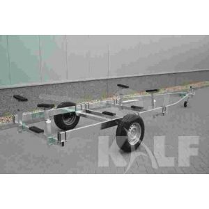Kalf stallingstrailer Stall 1350 voor kielboot 600x200 cm 1350 kg