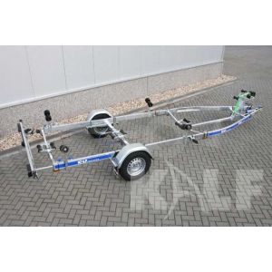 Kalf skiboottrailer M 1350-57 V met 2 glijplanken 570x210 cm 1350 kg