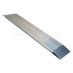 Aluminium oprijplaat Metalmec M030B2/35/2 350x42cm maximum draagvermogen 299kg