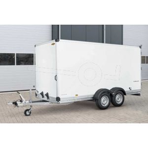 Humbaur HK 253718-20PF30 gesloten tandemas aanhangwagen PurFerro 368x173x188cm bruto laadvermogen 2500kg