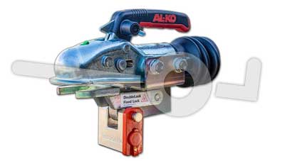 DuobleLock disselslot op de koppeling van een aanhanger