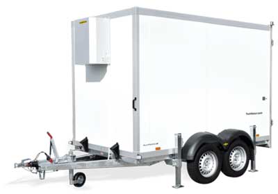 Humbaur HGK koelaanhangwagen met koelmotor