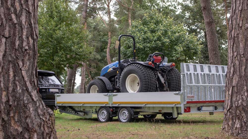Eduard kantelbare machinetransporter