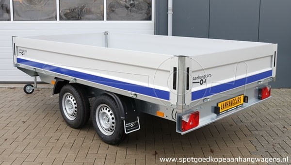 Plateauwagen tandemas Blyss Condor 2 330x180cm